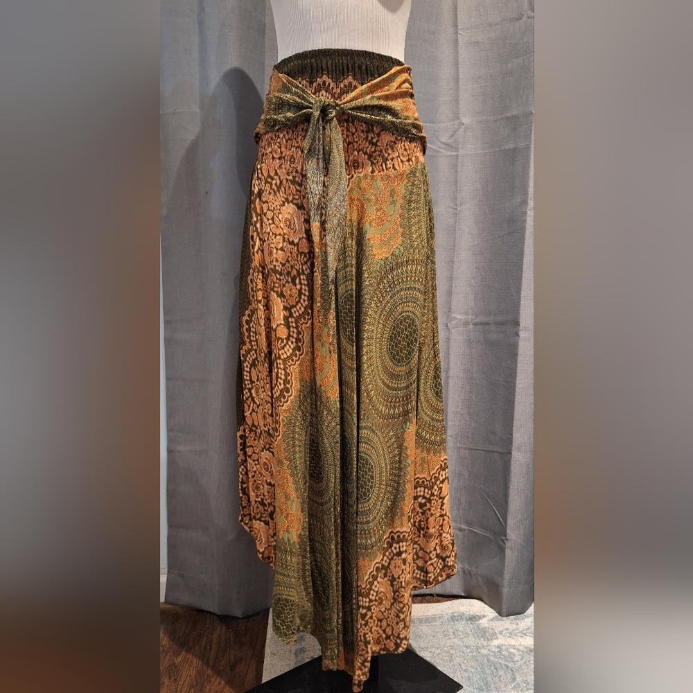 BangkokPants Maxi Skirt Bohemian Boho